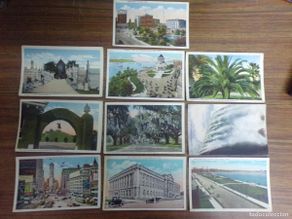 Postcards: ESTAMOS LIQUIDANDO. lote 10 postales antiguas de Estados Unidos.
